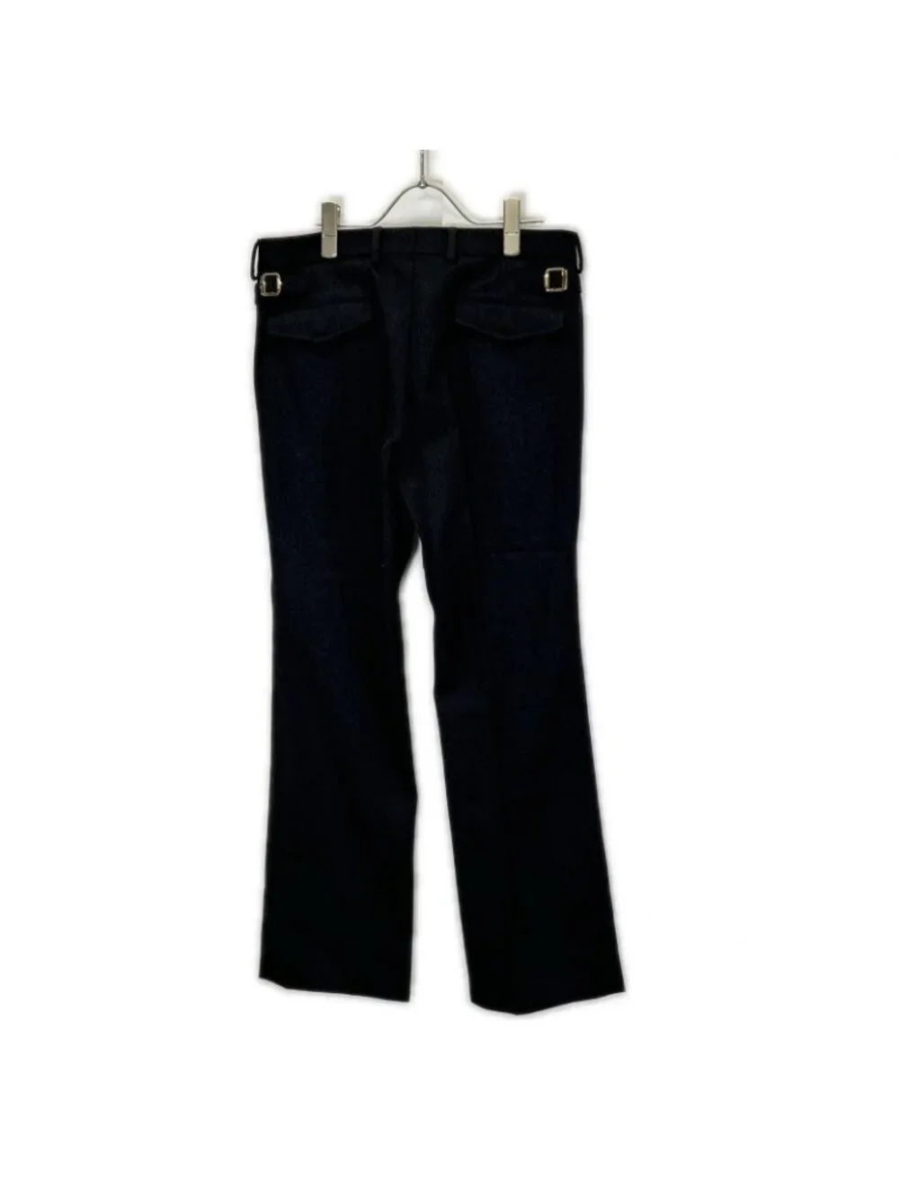 Gucci Black Wool Trousers Pants 44